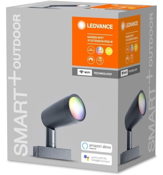 Ledvance - LED RGBW Venkovní lampa SMART+ SPOT LED/4,5W/230V IP65 Wi-Fi