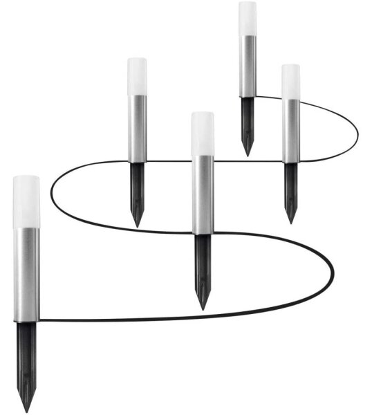 Ledvance - SADA 5x LEDRGBW Venkovní lampa SMART+ GP5xLED/5,7W/230V IP65 Wi-Fi