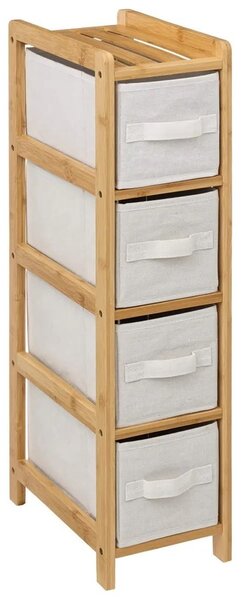 5five Simply Smart Koupelnový regál TIDY BOX 78,5 cm bambus/béžový
