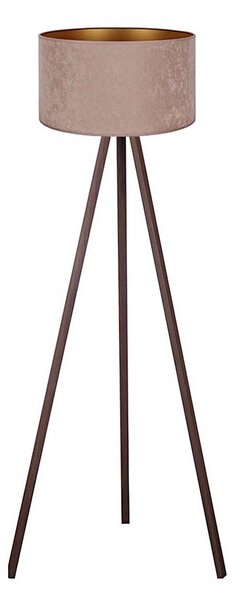 Brilagi - Stojací lampa VELVET 1xE27/60W/230V hnědá/béžová