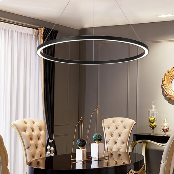 Immax NEO 07158-B80 - LED Stmívatelný lustr FINO LED/60W/230V Tuya černá + DO