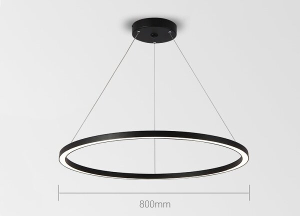 Immax NEO 07158-B80 - LED Stmívatelný lustr FINO LED/60W/230V Tuya černá + DO