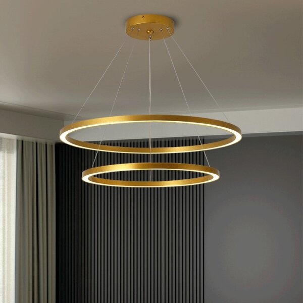 Immax NEO 07159-G80-60 - LED Stmívatelný lustr FINO LED/93W/230V Tuya zlatá + DO