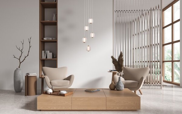 LED závěsné svítidlo 1300 lm 3000K zlatá ITALUX Ganti PND-34362-5-HBR-OPAL