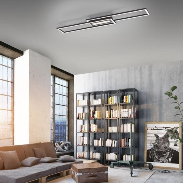 Leuchten Direkt 14696-18 - LED Stmívatelný přisazený lustr ASMIN LED/45W/230V