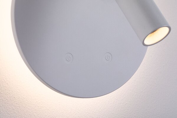 PAULMANN LED nabíjecí nástěnné svítidlo Kiora 2700K / 3,7V 0,6W / 0,7W stmívatelné bílá