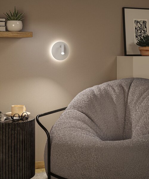 PAULMANN LED nabíjecí nástěnné svítidlo Kiora 2700K / 3,7V 0,6W / 0,7W stmívatelné bílá