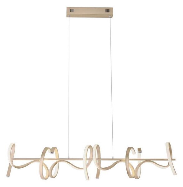 Leuchten Direkt 19033-60 - LED Stmívatelný lustr na lanku CURLS LED/40,8W/230V