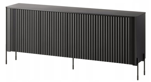 HALMAR Komoda Vera 190 cm černá