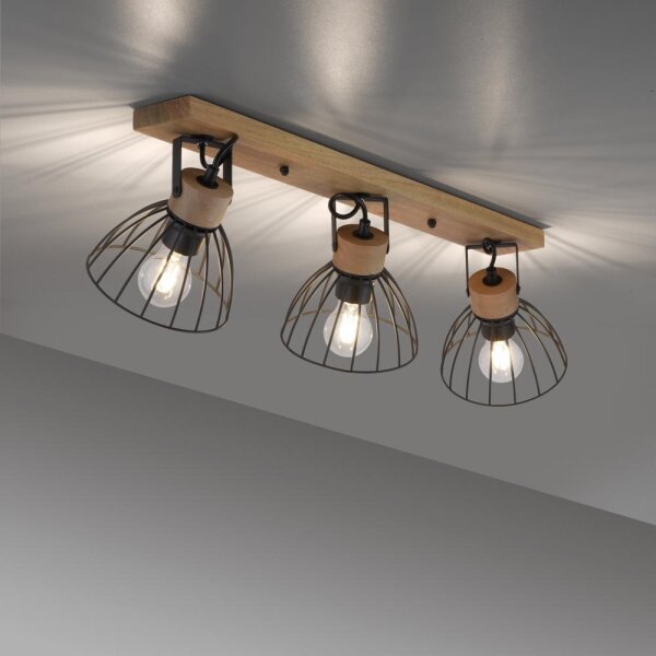 Leuchten Direkt 11418-18 - Bodové svítidlo LAMI 3xE27/25W/230V