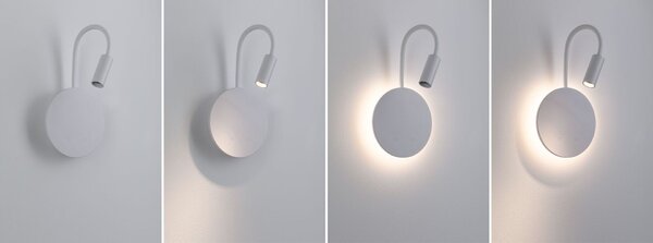 PAULMANN LED nabíjecí nástěnné svítidlo Miora 2700K / 3,7V 0,6W / 0,7W stmívatelné bílá
