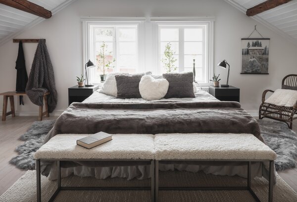 Skinnwille Home Collection Dlouhosrstá australská kožešina Gently, grafit, 95-100 cm