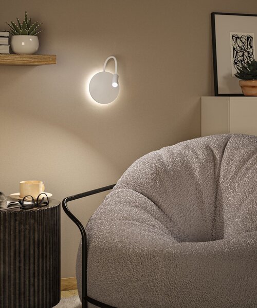PAULMANN LED nabíjecí nástěnné svítidlo Miora 2700K / 3,7V 0,6W / 0,7W stmívatelné bílá