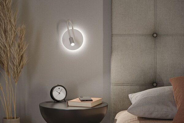 PAULMANN LED nabíjecí nástěnné svítidlo Miora 2700K / 3,7V 0,6W / 0,7W stmívatelné bílá