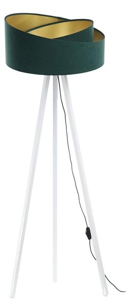 Stojací lampa GALAXY 1xE27/60W/230V zelená/bílá