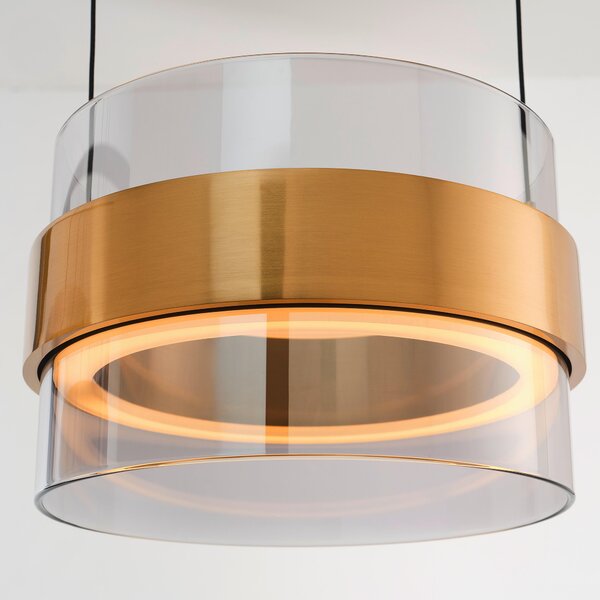 ZÁVĚSNÉ LED SVÍTIDLO, 105/21,5/200 cm - Závěsná LED svítidla