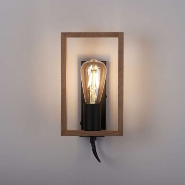 Leuchten Direkt 15654-18 - Nástěnné svítidlo FRANKY 1xE27/60W/230V