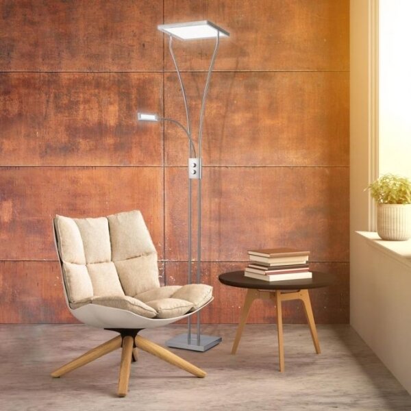 Leuchten Direkt 11722-55 - LED Stmívatelná lampa MARIAN LED/33W/230V + LED/3,6W