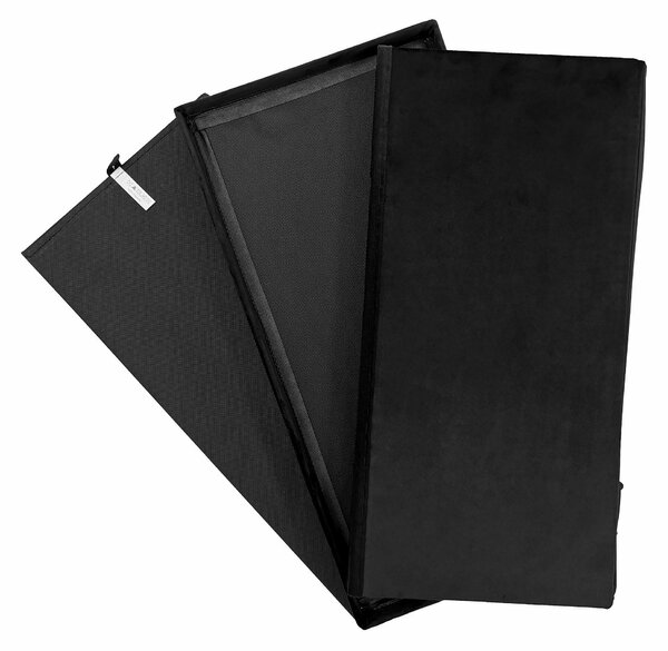 Kontrast Skládací taburet PERFECT DUO 60x30 cm černý