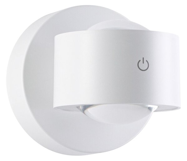 PAULMANN LED nabíjecí nástěnné svítidlo Zorik IP44 stmívatelné 2700K 100mm 2x1,1W bílá