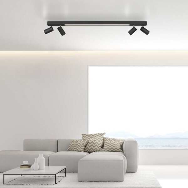 Paul Neuhaus 6121-13 - LED Stmívatelné bodové svítidlo 4xLED/4W/230V + LED/9W+DO