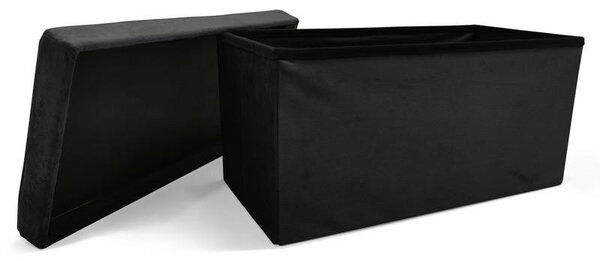 Kontrast Skládací taburet PERFECT DUO 60x30 cm černý