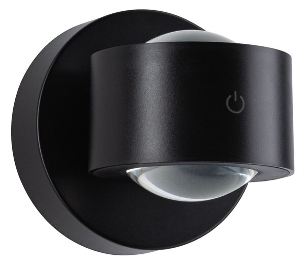 PAULMANN LED nabíjecí nástěnné svítidlo Zorik IP44 stmívatelné 2700K 100mm 2x1,1W černá