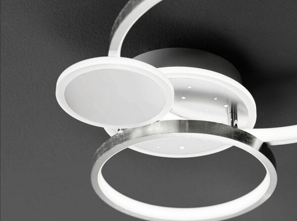 Wofi 11657 - LED Stmívatelný přisazený lustr KIAH LED/32,5W/230V 3000K