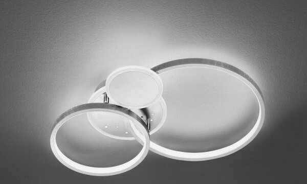 Wofi 11657 - LED Stmívatelný přisazený lustr KIAH LED/32,5W/230V 3000K