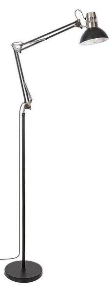 Rabalux 2196 - Stojací lampa ARISTEO 1xE27/40W/230V černá/lesklý chrom