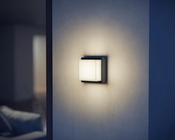 Steinel 078645- LED Nástěnné svítidlo se senzorem L 845 SC 9W/230V IP44 antracit