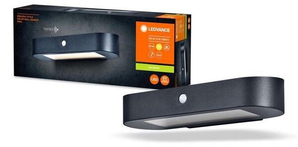 Ledvance-LED Solární nástěnné svítidlo se senzorem ENDURA STYLE LED/6W/7,4V IP44