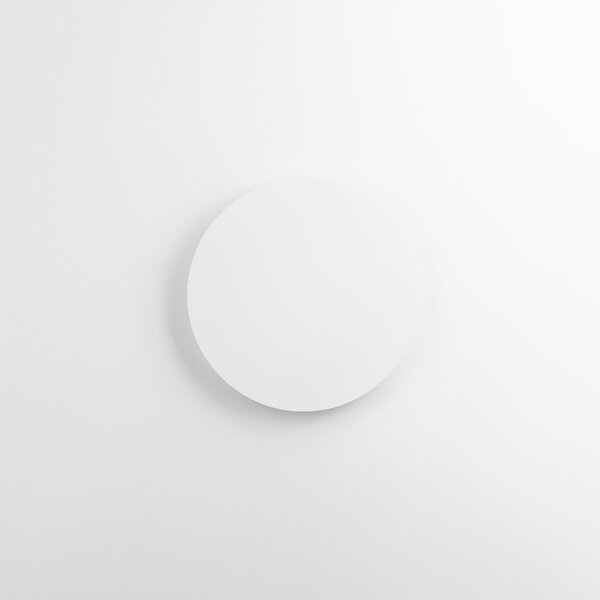 Bílé kovové nástěnné LED světlo Nova Luce Cyrcle 30 cm