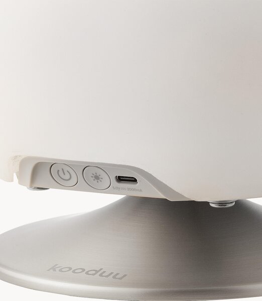 Stmívatelná stolní LED lampa s bluetooth reproduktorem a chladičem lahví Atmos