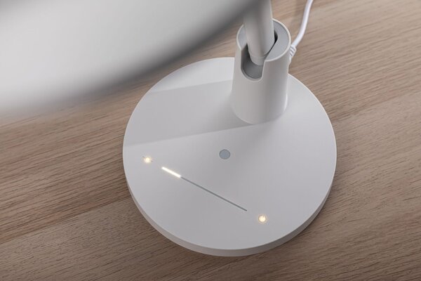 PAULMANN LED stolní lampa na psací stůl Darba 4000K 15W bílá mat