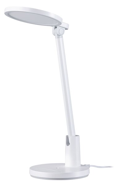 PAULMANN LED stolní lampa na psací stůl Darba 4000K 15W bílá mat
