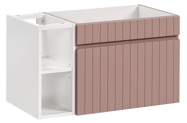 Comad Závěsná skříňka pod umyvadlo Iconic I 80 cm růže