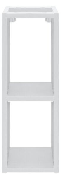 Comad Závěsná skříňka pod umyvadlo Iconic s deskou 80 cm růže