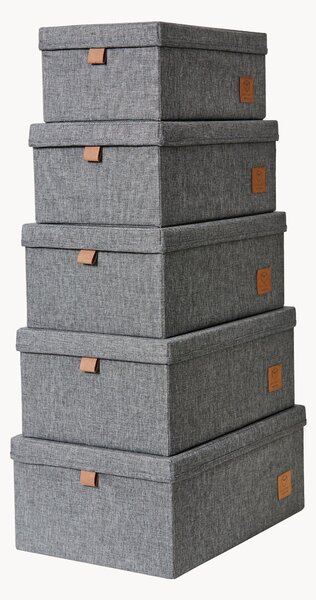 Sada úložných boxů Premium, 5 dílů