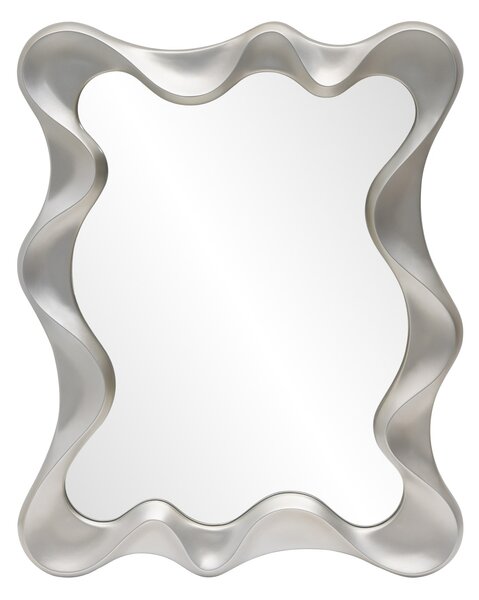 HALMAR Nástěnné zrcadlo DECO stříbrné