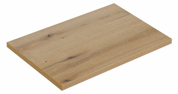 Comad Závěsná skříňka pod umyvadlo Viva Cashmere s deskou 80 cm kašmír/dub coast evoke
