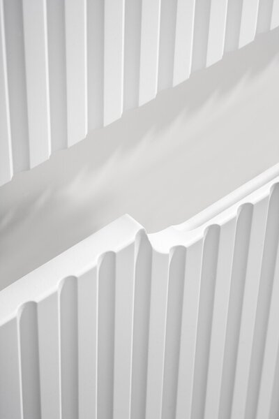 Comad Závěsná skříňka pod umyvadlo Nova White I s deskou 80 cm bílá/dub coast evoke