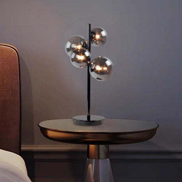 Wofi 8014.04.24.9000 - LED Stolní lampa 4xG9/3W/230V černá