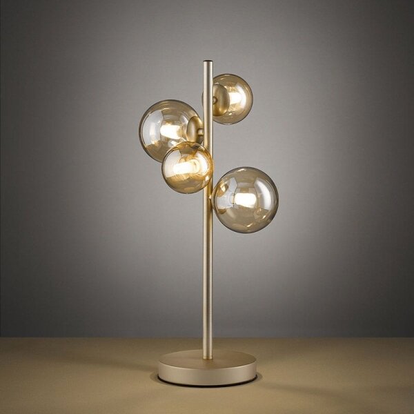 Wofi 8014.04.14.9000 - LED Stolní lampa 4xG9/3W/230V zlatá