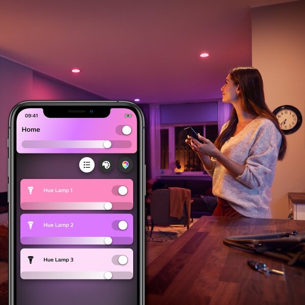 LED Stmívatelná žárovka Philips Hue WACA E27/6,5W/230V 2000-6500K