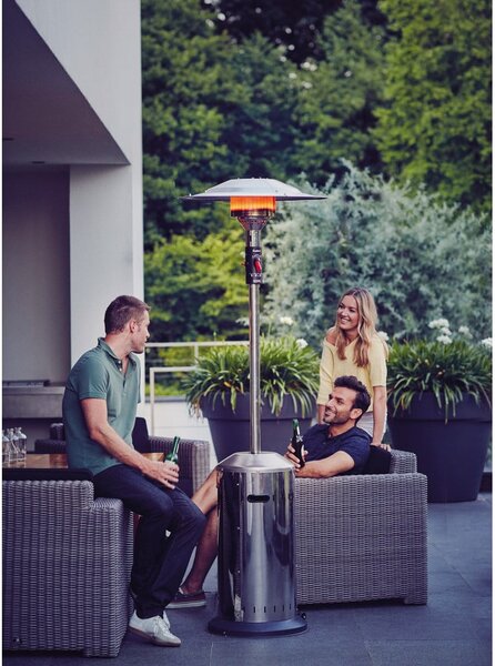 Stříbrná tepelná plynová lampa ENDERS Elegance