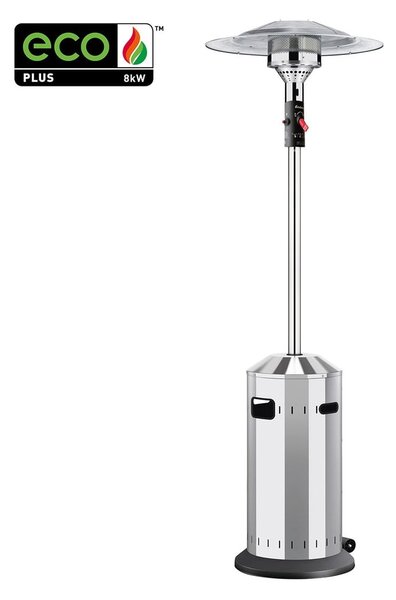 Stříbrná tepelná plynová lampa ENDERS Elegance