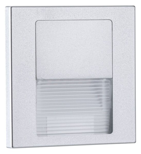 PAULMANN LED vestavné svítidlo do zdi Tsaro hranaté 80x36mm 1W 230V 2700K matný chrom