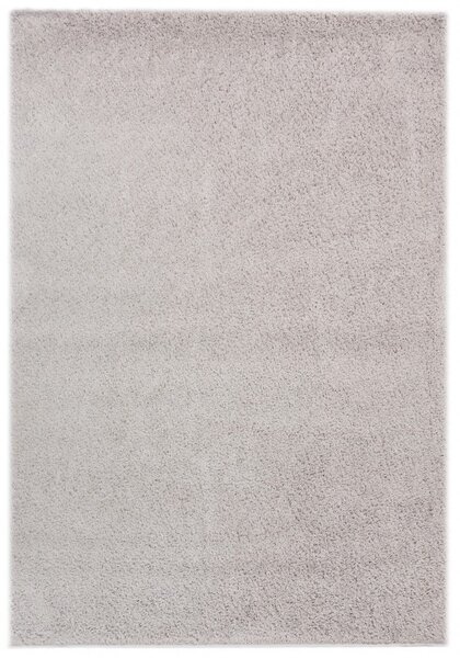 Makro Abra Kusový shaggy koberec jednobarevný SOHO P113A šedý Rozměr: 70x250 cm