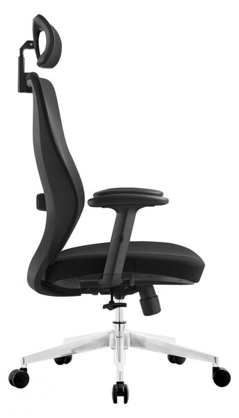 Kancelářská ergonomická židle Neoseat NICOLE — černá, nosnost 150 kg